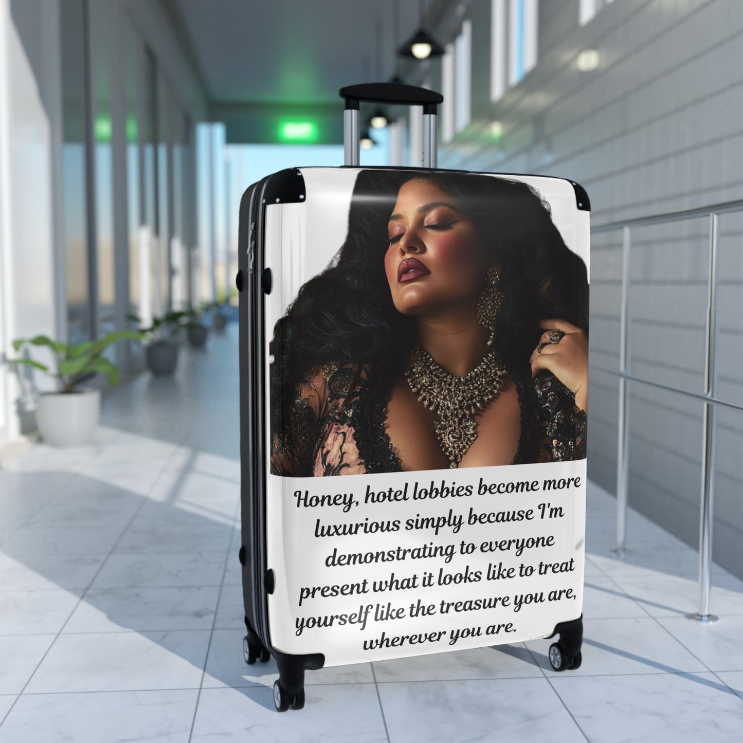 FAT GIRL™ Luxury Luggage – “Treasure in Transit” Edition