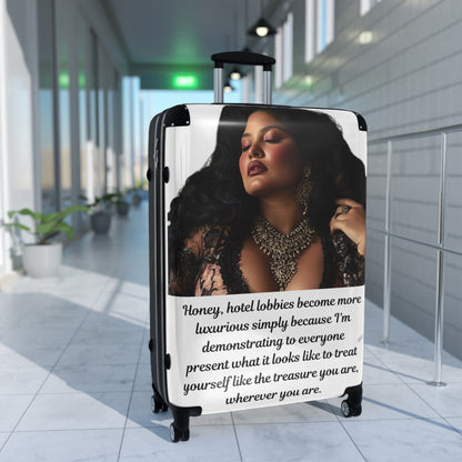 FAT GIRL™ Luxury Luggage – “Treasure in Transit” Edition