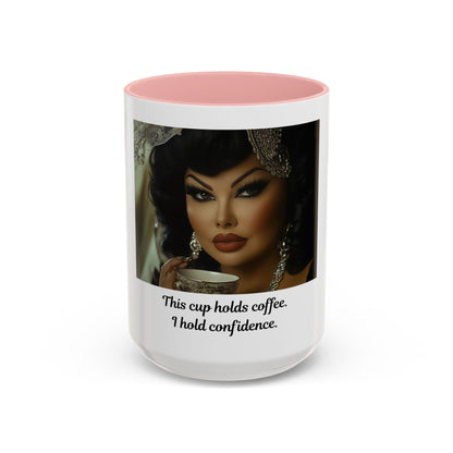 FAT GIRL™ Signature Mug — “Confidence in Ceramic (11, 15oz)