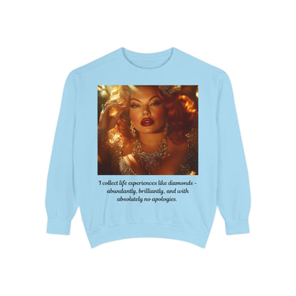 FAT GIRL™ Luxe Sweatshirt – “Diamond Dossier” Edition