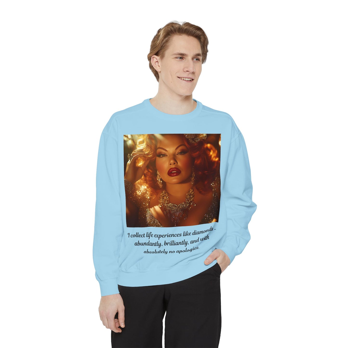 FAT GIRL™ Luxe Sweatshirt – “Diamond Dossier” Edition