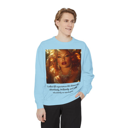 FAT GIRL™ Luxe Sweatshirt – “Diamond Dossier” Edition