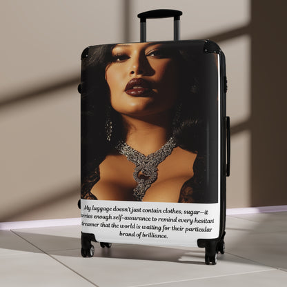 FAT GIRL™ Confidence Luggage – “World-Ready Brilliance” Edition