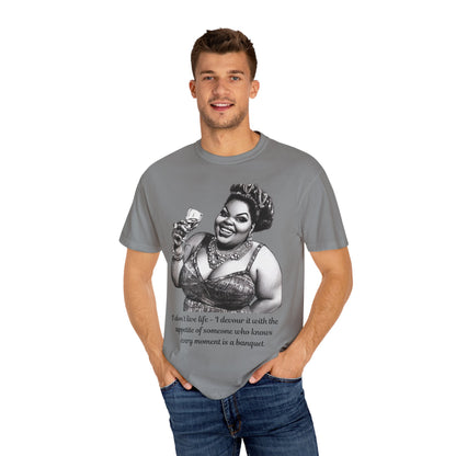 FAT GIRL™ Signature Tee – “Banquet of Boldness” Edition