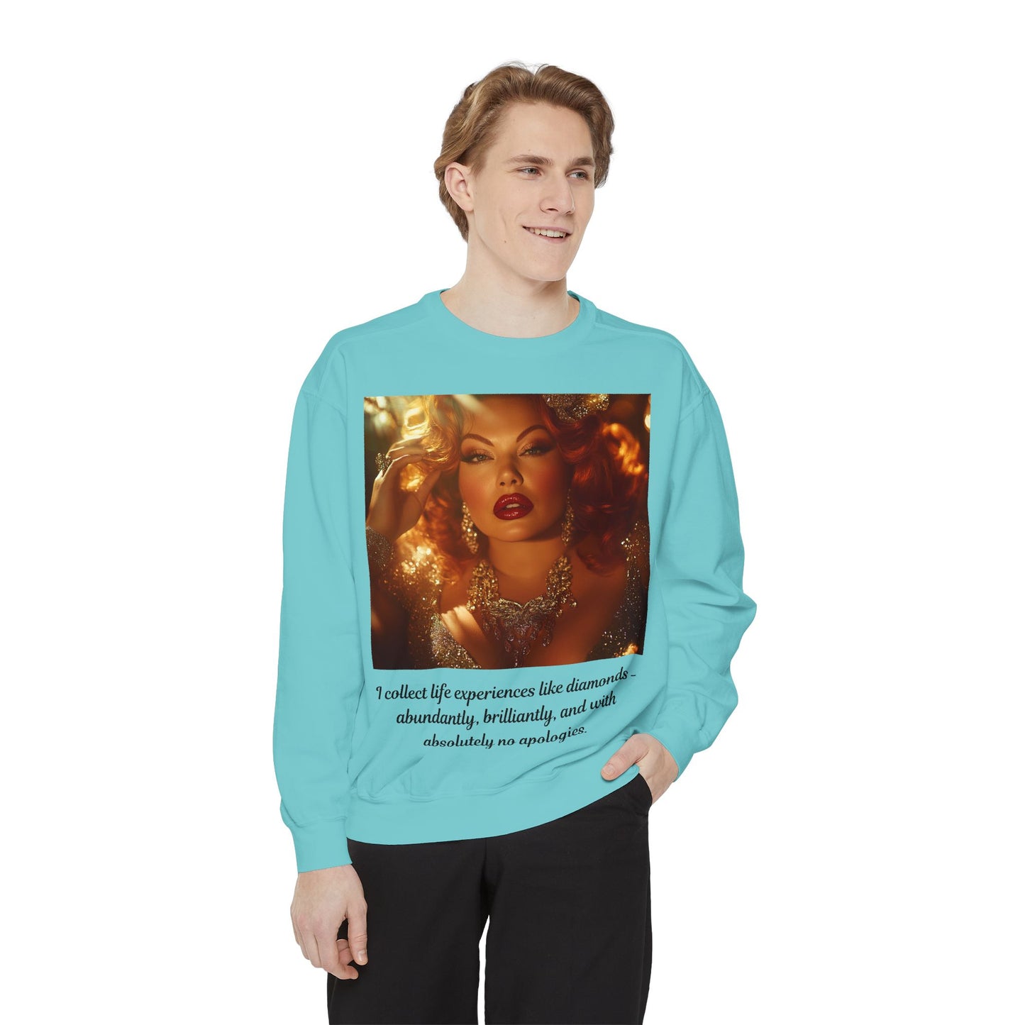 FAT GIRL™ Luxe Sweatshirt – “Diamond Dossier” Edition