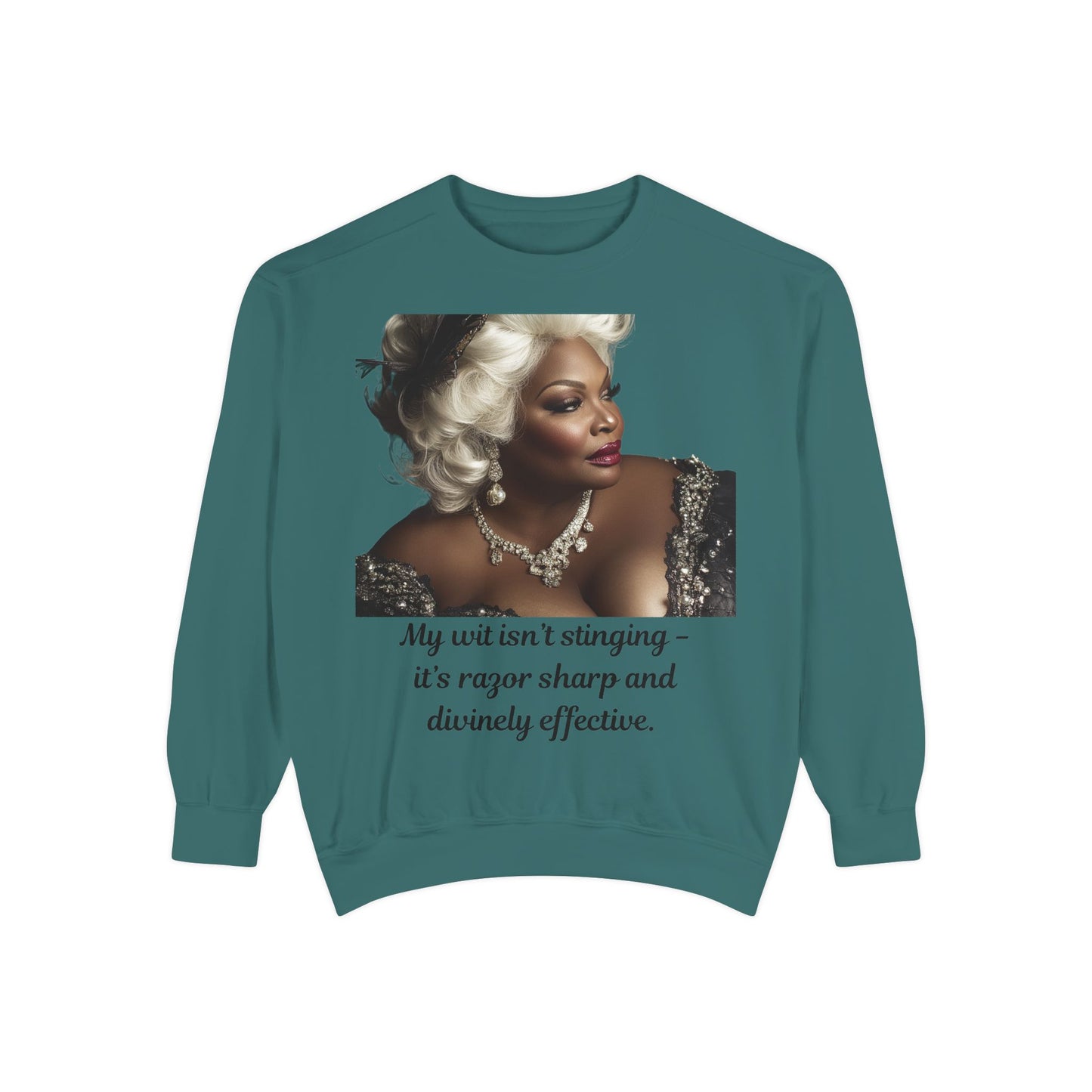 FAT GIRL™ Luxe Sweatshirt – “Too Much & Just Right” Edition