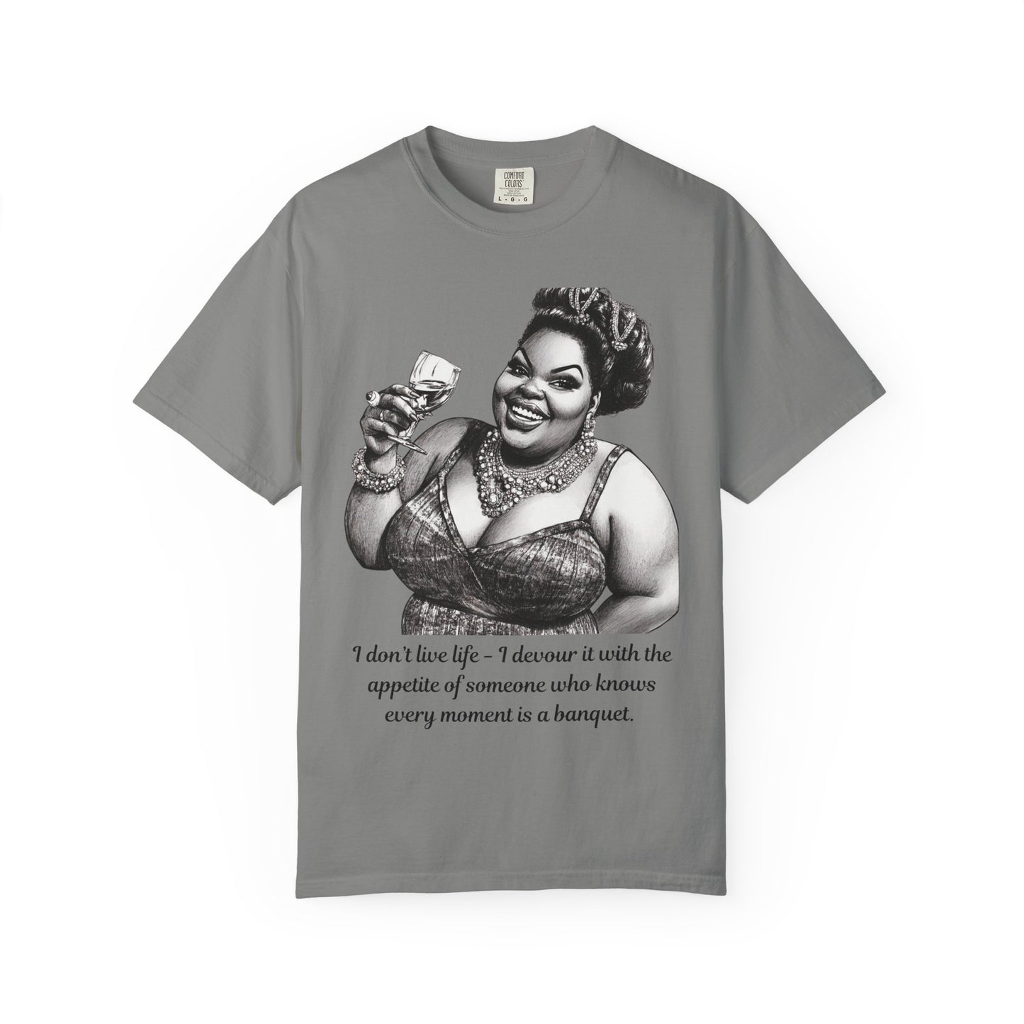 FAT GIRL™ Signature Tee – “Banquet of Boldness” Edition