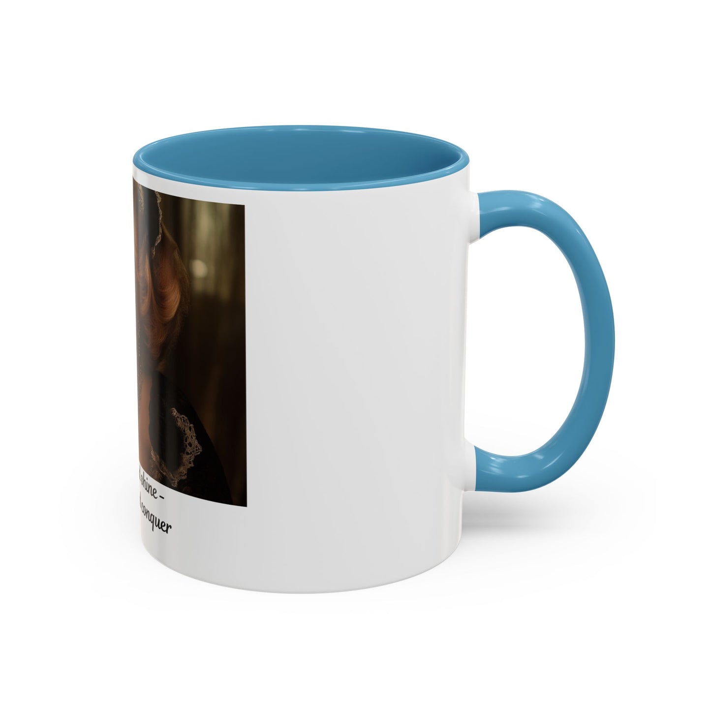 FAT GIRL™ Mug — Caffeinate & Conquer 11oz