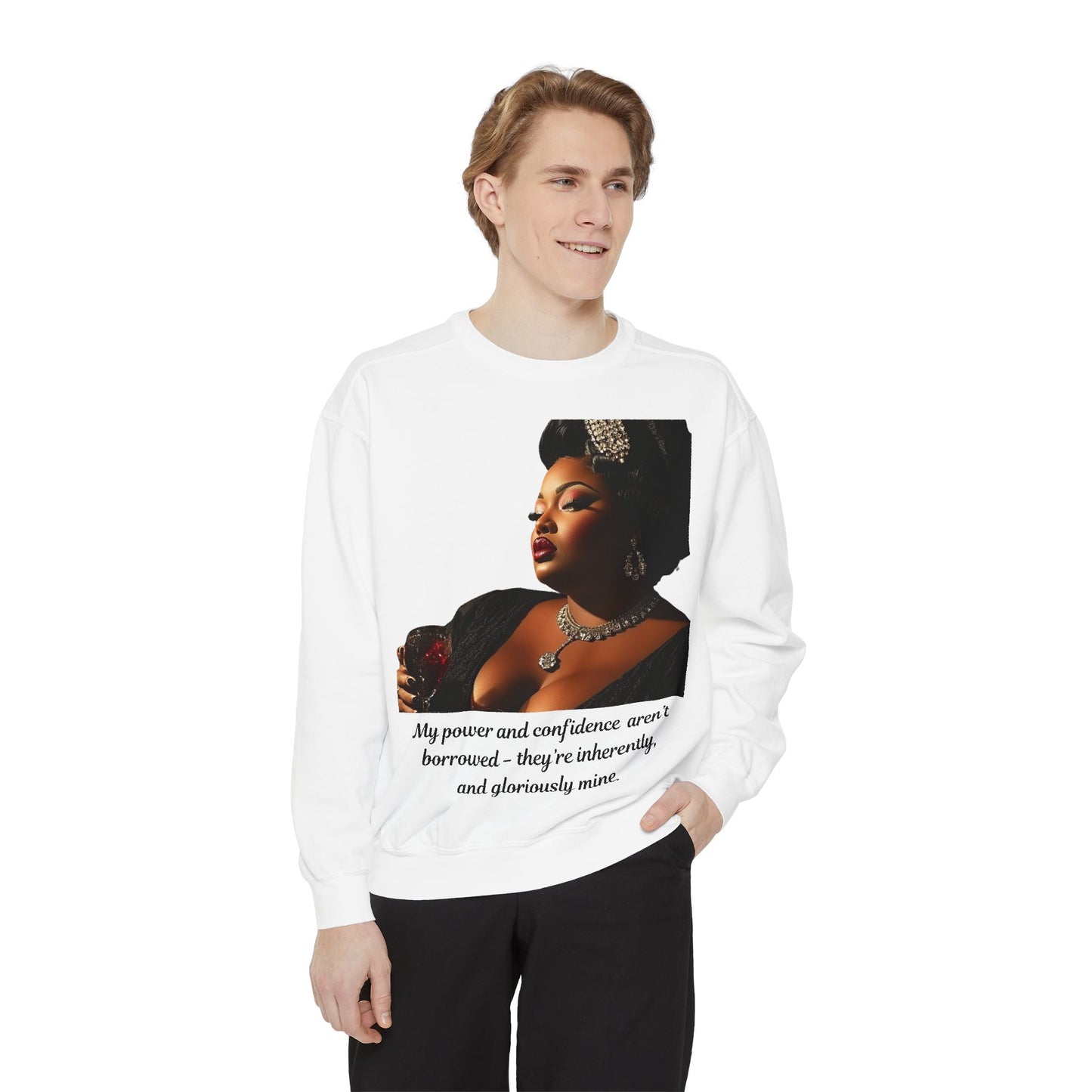 FAT GIRL™ Luxe Sweatshirt – “Gloriously Mine” Edition