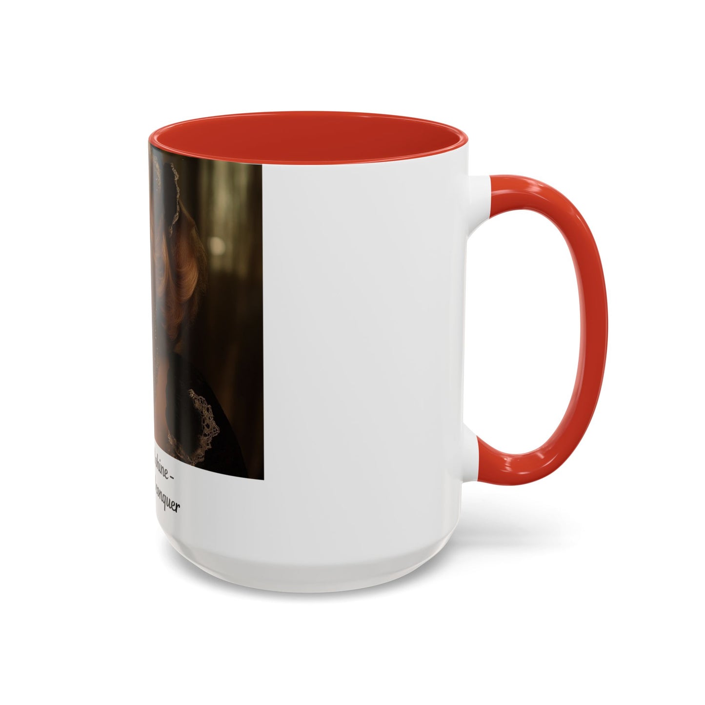 FAT GIRL™ Mug — “Caffeinate & Conquer (15oz)