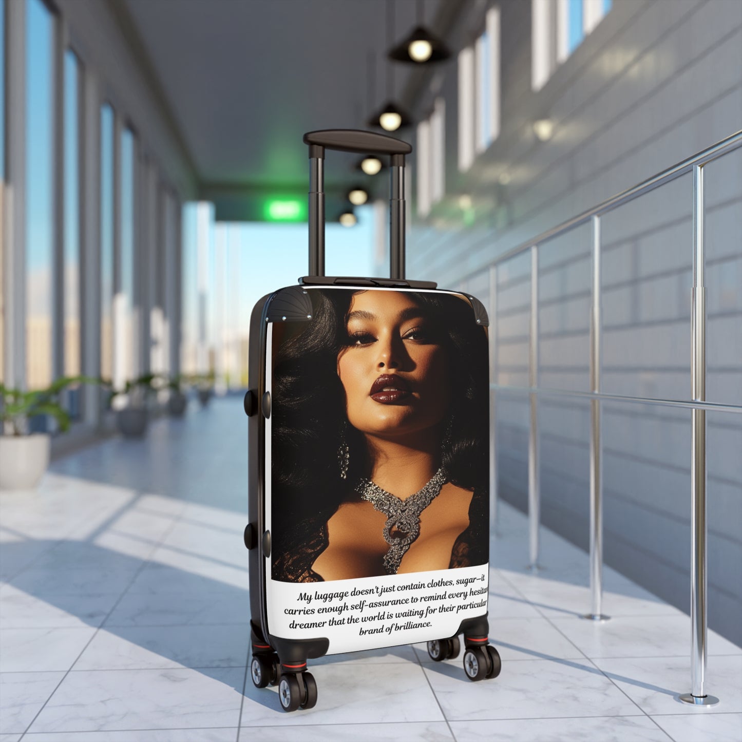 FAT GIRL™ Confidence Luggage – “World-Ready Brilliance” Edition