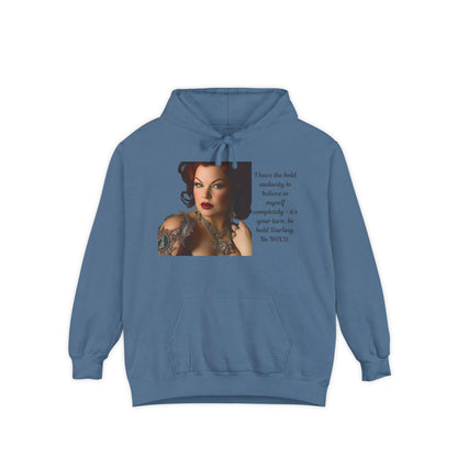 FAT GIRL™ Luxe Hoodie – “Main Character Energy” Edition