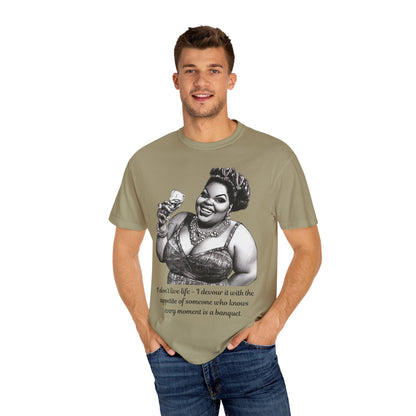 FAT GIRL™ Signature Tee – “Banquet of Boldness” Edition