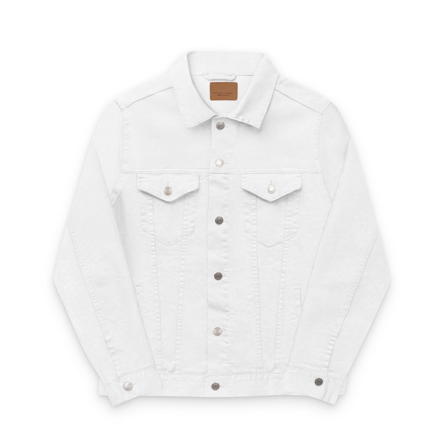 Crowning Glory – White Denim Jacket (Holiday Special Run)