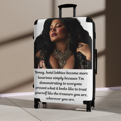 FAT GIRL™ Luxury Luggage – “Treasure in Transit” Edition