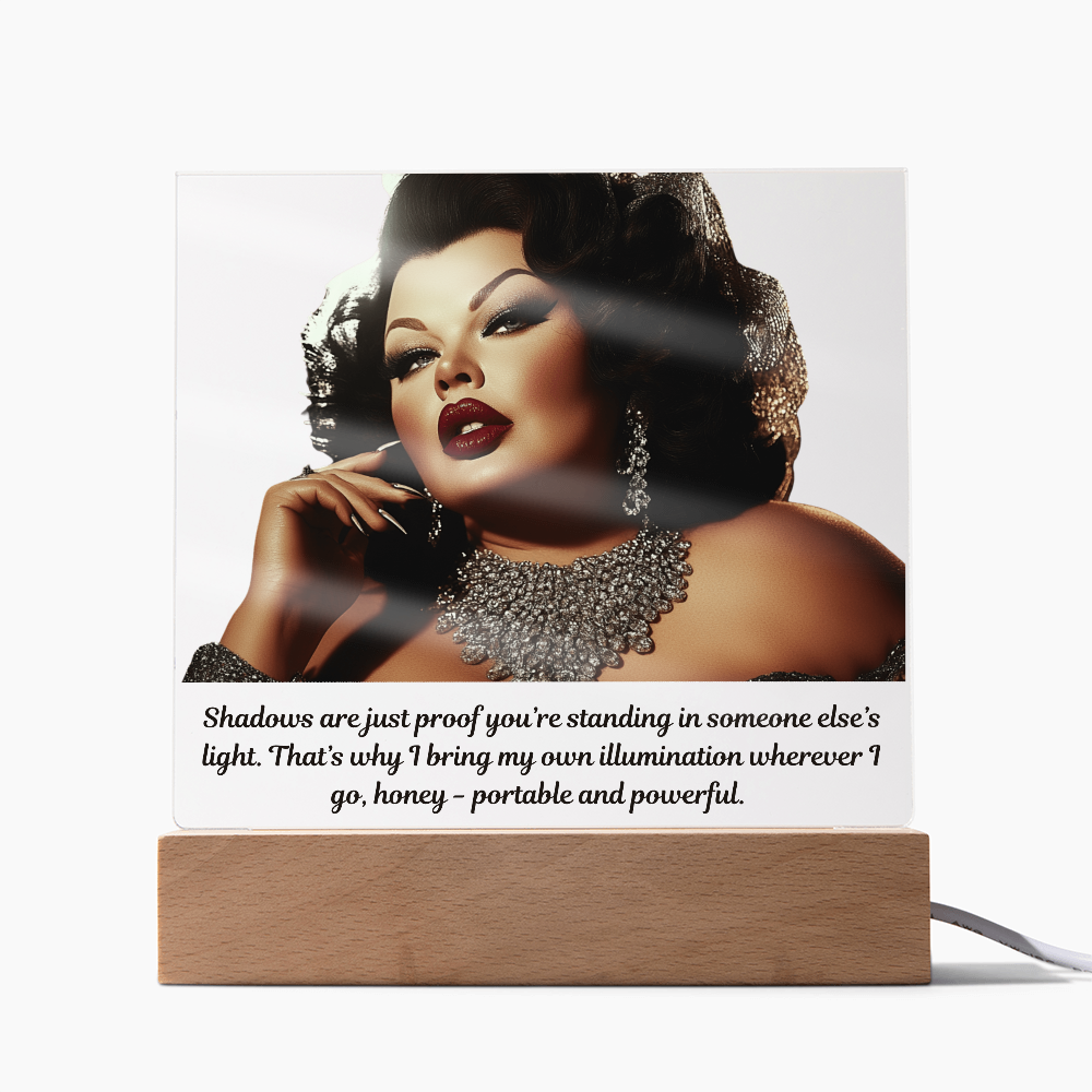 FAT GIRL™  The Glow Collection™ – “Illumination” Signature Lamp