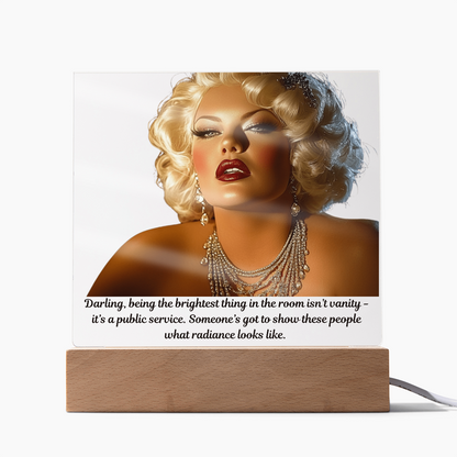 FAT GIRL™  The Glow Collection™ – “Radiance” Signature Lamp