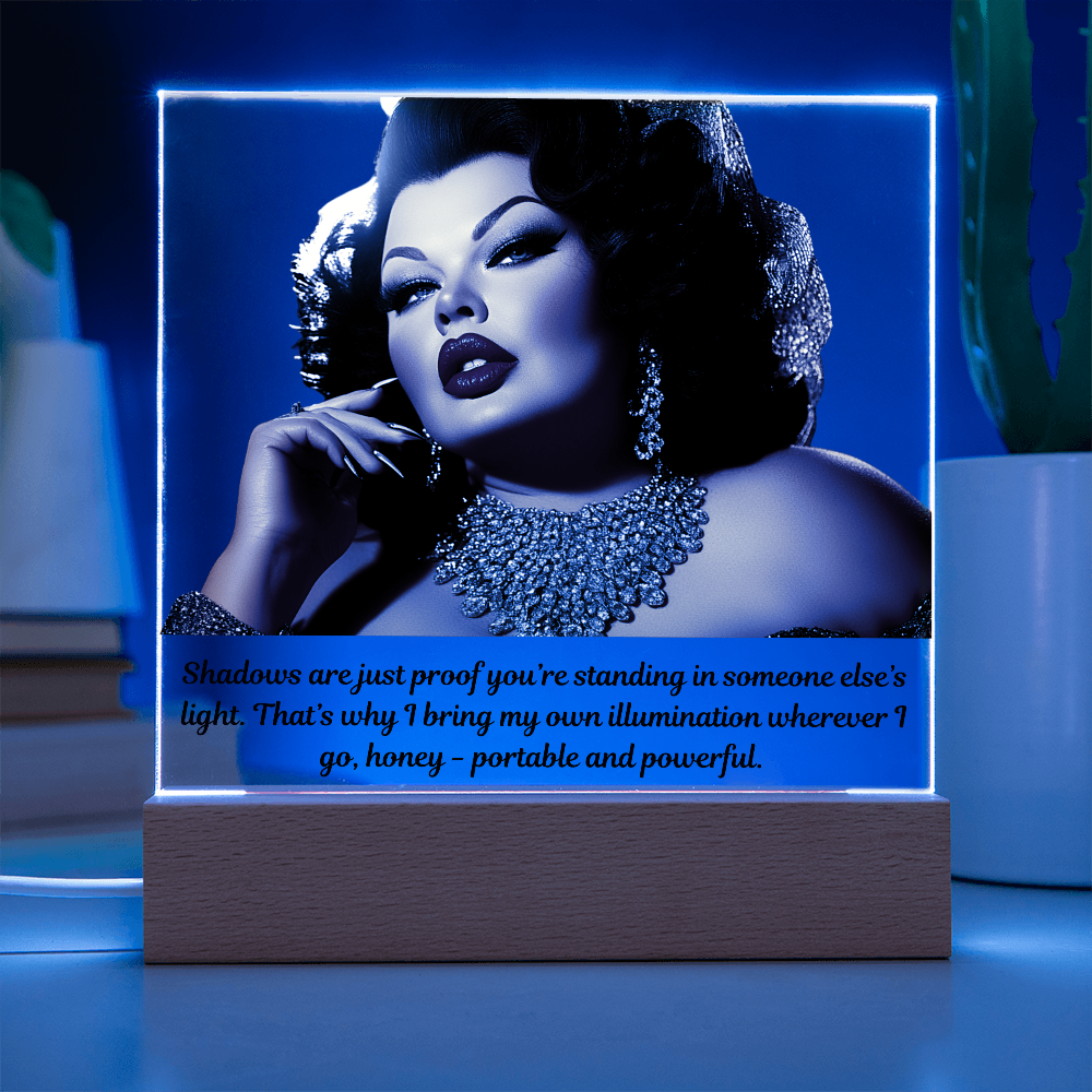 FAT GIRL™  The Glow Collection™ – “Illumination” Signature Lamp