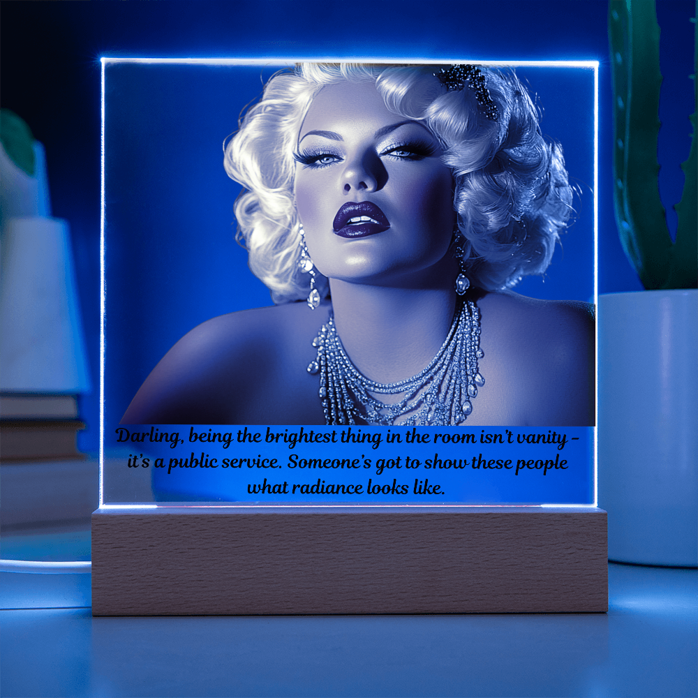 FAT GIRL™  The Glow Collection™ – “Radiance” Signature Lamp