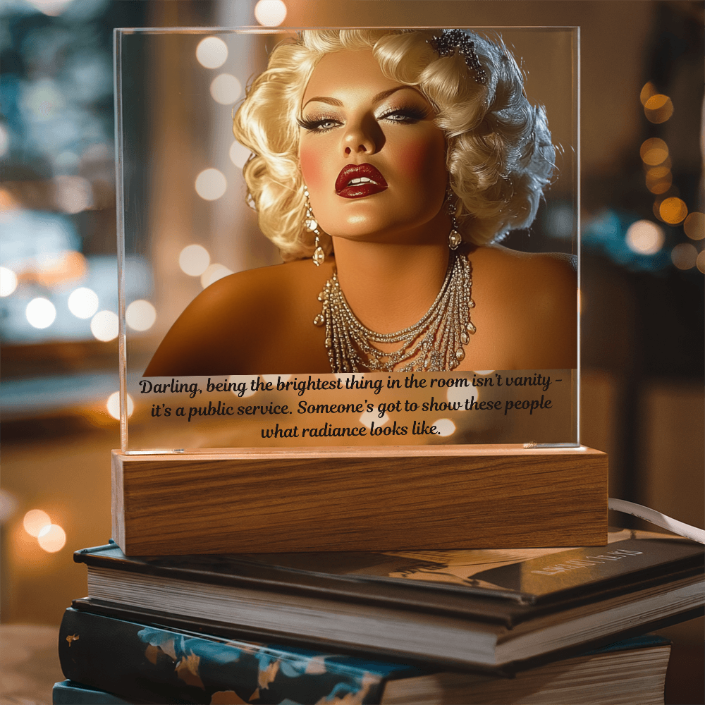 FAT GIRL™  The Glow Collection™ – “Radiance” Signature Lamp