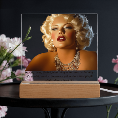 FAT GIRL™  The Glow Collection™ – “Radiance” Signature Lamp