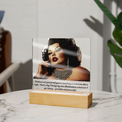 FAT GIRL™  The Glow Collection™ – “Illumination” Signature Lamp