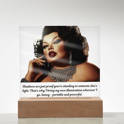 FAT GIRL™  The Glow Collection™ – “Illumination” Signature Lamp
