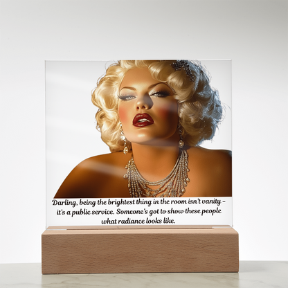 FAT GIRL™  The Glow Collection™ – “Radiance” Signature Lamp