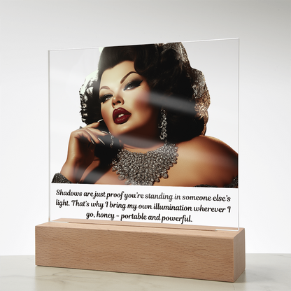 FAT GIRL™  The Glow Collection™ – “Illumination” Signature Lamp