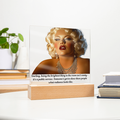 FAT GIRL™  The Glow Collection™ – “Radiance” Signature Lamp