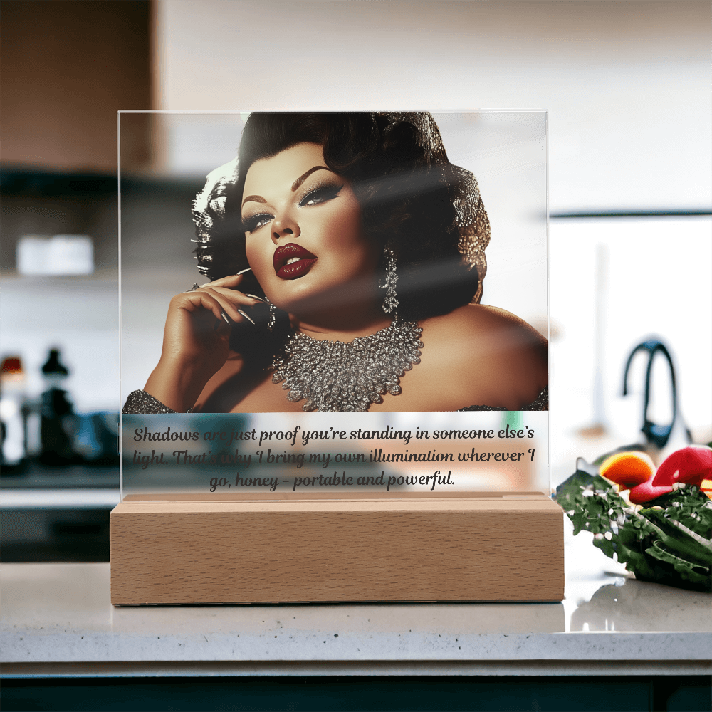 FAT GIRL™  The Glow Collection™ – “Illumination” Signature Lamp