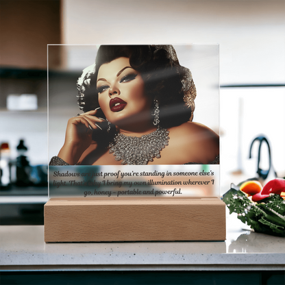 FAT GIRL™  The Glow Collection™ – “Illumination” Signature Lamp