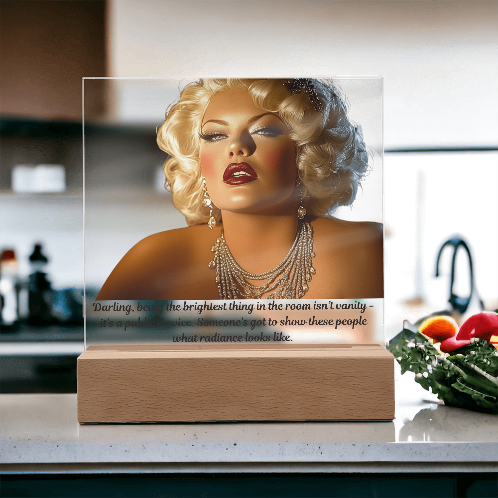 FAT GIRL™  The Glow Collection™ – “Radiance” Signature Lamp