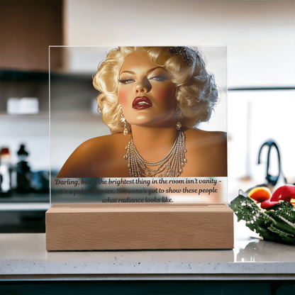 FAT GIRL™  The Glow Collection™ – “Radiance” Signature Lamp