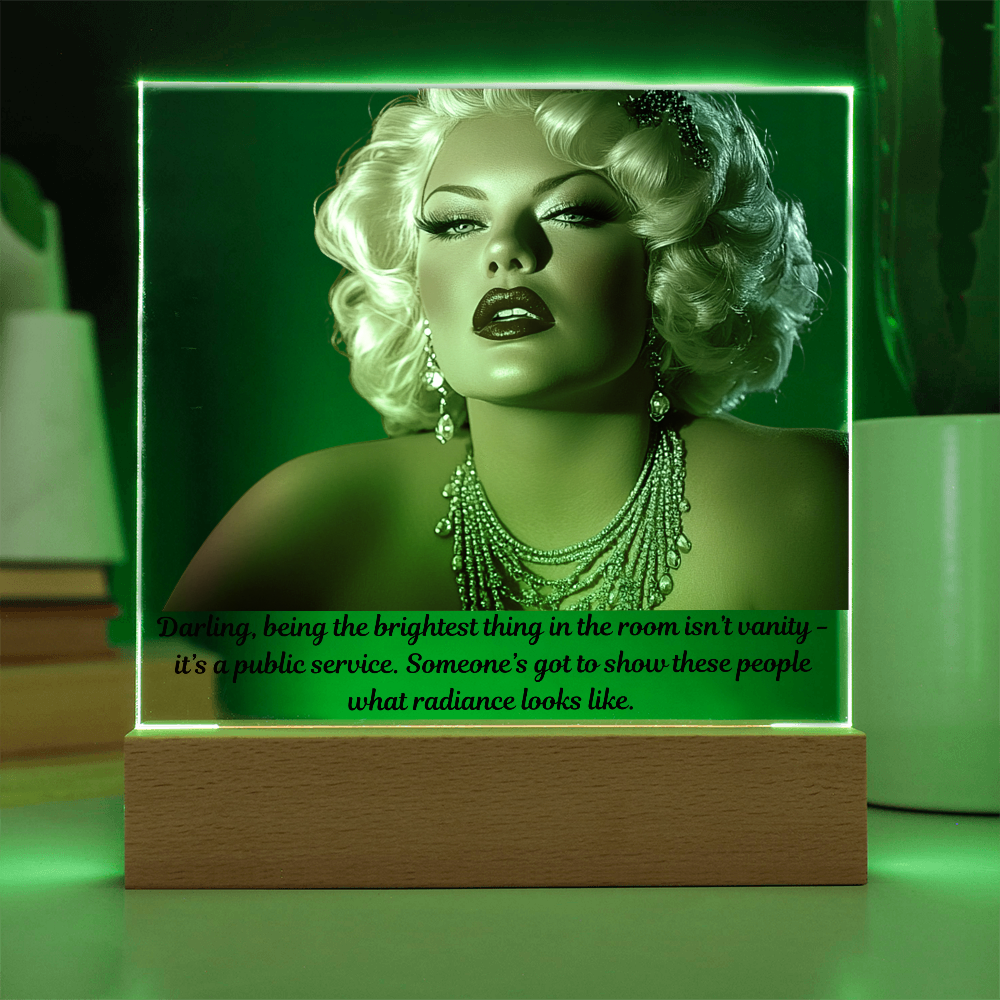 FAT GIRL™  The Glow Collection™ – “Radiance” Signature Lamp