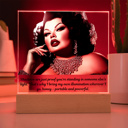 FAT GIRL™  The Glow Collection™ – “Illumination” Signature Lamp