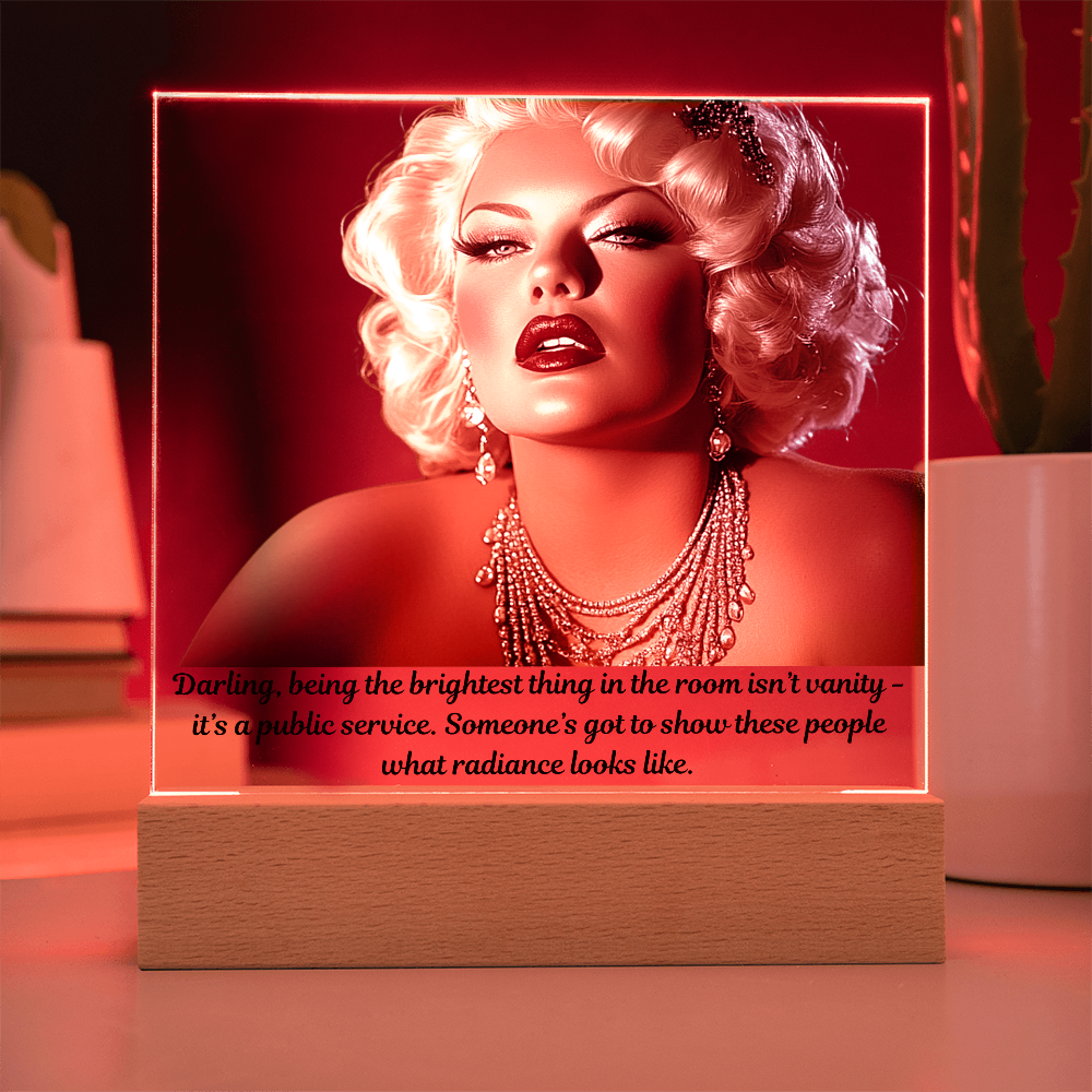 FAT GIRL™  The Glow Collection™ – “Radiance” Signature Lamp