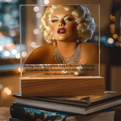 FAT GIRL™  The Glow Collection™ – “Radiance” Signature Lamp