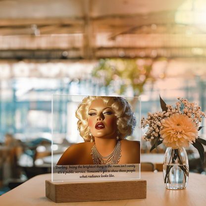 FAT GIRL™  The Glow Collection™ – “Radiance” Signature Lamp