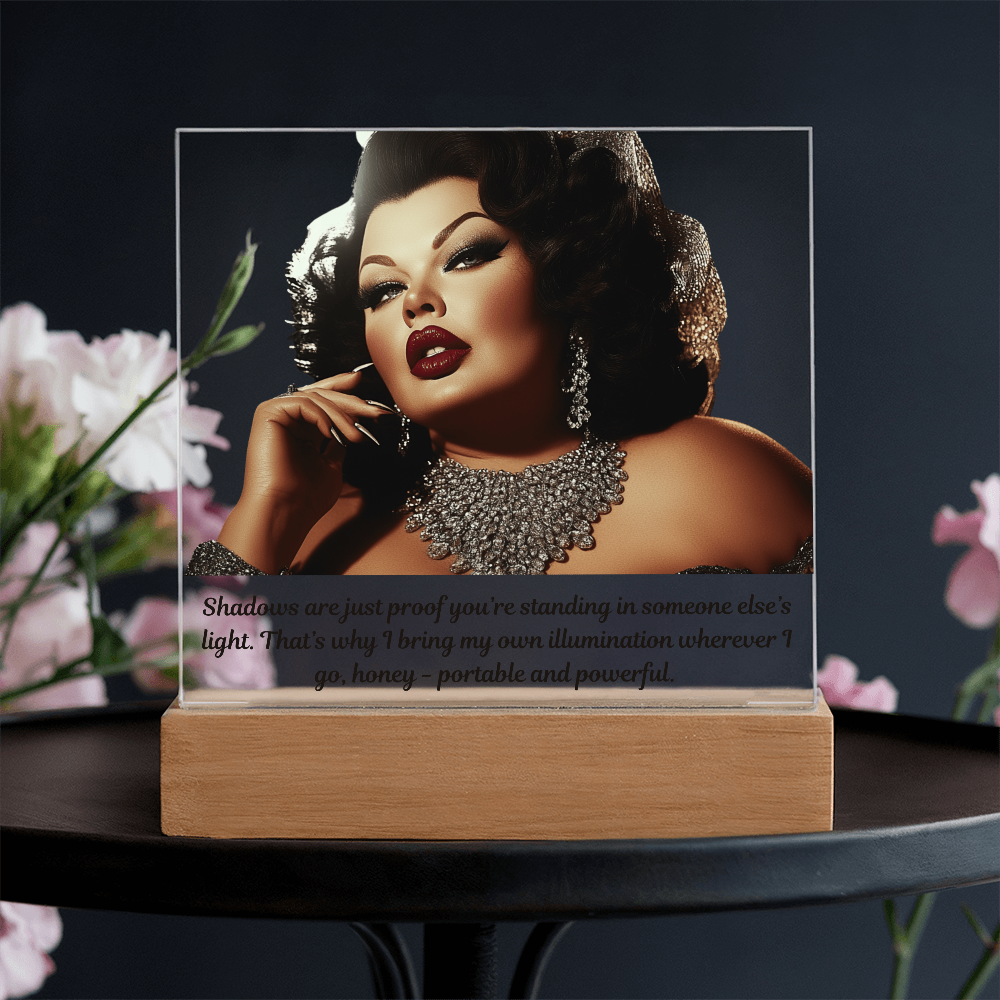 FAT GIRL™  The Glow Collection™ – “Illumination” Signature Lamp
