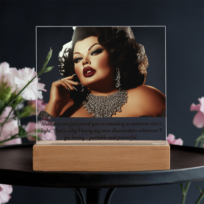 FAT GIRL™  The Glow Collection™ – “Illumination” Signature Lamp