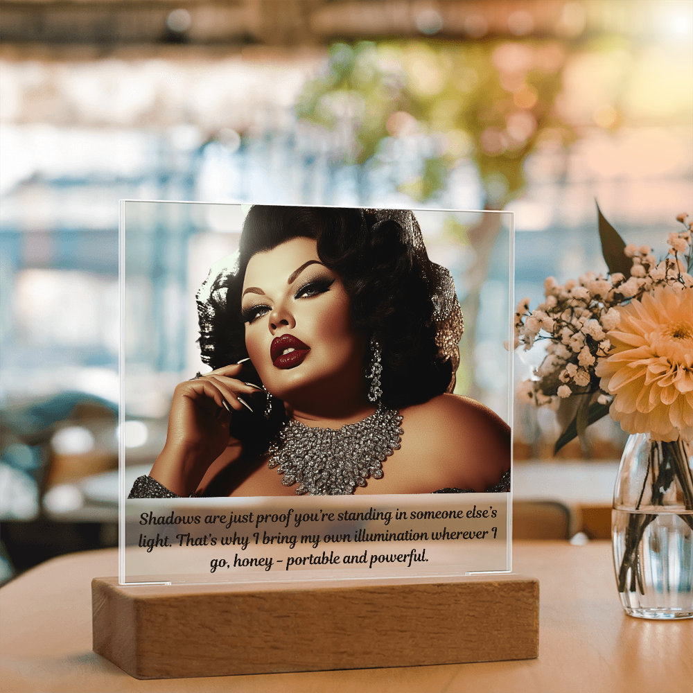 FAT GIRL™  The Glow Collection™ – “Illumination” Signature Lamp